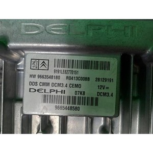 Unidad de Control del Motor 308 Fase I 2007-2011 Usada ORIGINAL 9665448580 - Product Image 2