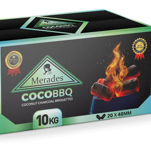 Carbón Vegetal Premium de Madera Dura para Barbacoa, Forma Hexagonal Cuadrada Larga, para Hotpot y Asados, Gran Calor, Larga Duración, Ecológico, Merades - Product Image 1