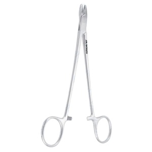 Soporte de aguja para instrumentos médicos de 17,5 Cm, soporte de aguja de Hospital General masivo de 7 pulgadas, patrón pesado de acero inoxidable - Product Image 1