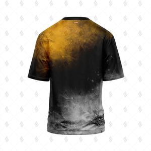 Camiseta de punto extragrande informal para hombre, calidad de exportación, 100% algodón, transpirable, manga corta, estampado personalizado, venta al por mayor - Product Image 3