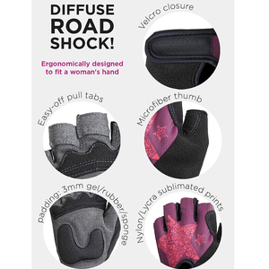 Gants de sport courts à demi-doigts, sur mesure, haute qualité, pour VTT tout-terrain, gants de cyclisme pas chers, autres gants de sport - Product Image 3