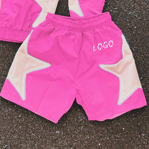 Men's Winter Sporty Gym & Running Outfit Polyester Jacket Shorts <b>Set</b> <b>Waterproof</b> Windproof Breathable Plus Size Elastic Waist - Product Image 3