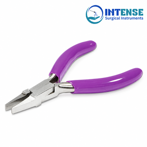 Alicates Profesionales de Punta Plana para Joyería, Acero Inoxidable, Precisión para Abalorios, Engarzado, Doblado de Alambre, Herramienta para Manualidades - Product Image 1