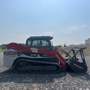 รถตักดินขนาดเล็ก Takeuchi TL12V2 เครื่องยนต์ดีเซลสำหรับงานหนัก พร้อมอุปกรณ์ตัดแต่งกิ่งไม้  ประสิทธิภาพการยกแนวตั้งที่แข็งแกร่ง - Product Image 3