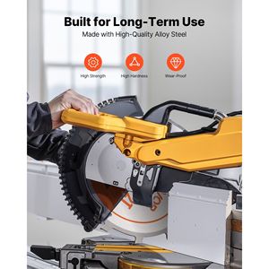 Set di Lame per Scanalatura da 8 Pollici di Diametro, 12 Denti Affilati in Lega, Attacco da 5/8 Pollici, Lama per Finitura Fine - Lama per Scanalatura, Chipper e Shim - Product Image 4