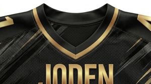 Maillot de football américain unisexe de haute qualité, imprimé par sublimation, respirant, grande taille, manches courtes, 100% polyester, été - Product Image 6