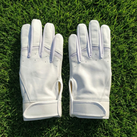 Gants de baseball respirants et écologiques pour garçon/fille, aspect élégant, cuir premium, doigts entièrement couverts, haute performance, haute adhérence
