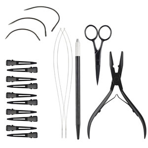 Kits Profesionales de Extensiones de Cabello con Equipo Completo de Salón y Accesorios de Belleza, Todo en Uno para la Instalación de Extensiones - Product Image 5