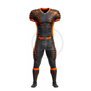 Uniforme de Fútbol Americano Transpirable de Alto Rendimiento, Ropa Deportiva Suave y Cómoda, Personalizable - Product Image 3