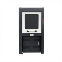 Máquina de Marcado Láser de CO2 de 100W de Tipo Cerrado, Alta Potencia, Grabado de Materiales No Metálicos, Acrílico, Madera, Plástico, Aplicaciones Industriales