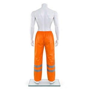Winter Warm Waterproof Mining Worker Safety <b>Work</b> <b>Pants</b> High Visibility Tool Pockets Men's Reflective Tapes <b>Cargo</b> Trousers Nylon - Product Image 3