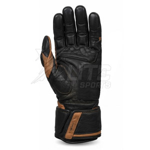 Best Design Custom Winter Racing Leather Motorbike Gloves Reinforced Palm Flexible <b>Finger</b> Panels Hook Loop <b>Strap</b> Waterproof - Product Image 4