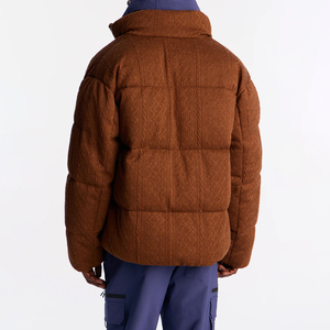 Abrigo Cálido de Invierno con Diseño de Logotipo Personalizado OEM, Chaqueta Acolchada para Hombre, Chaqueta de Invierno Resistente al Agua - Product Image 3