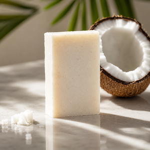 Jabón con Aroma a Coco Puro y Refrescante de Gran Valor, Receta Tradicional para el Baño / MS. ALINA - Product Image 1