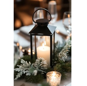 Gold Brass <b>Lanterns</b> Rectangle Shape Home Decoration Durable <b>Indoor</b> <b>Lighting</b> - Product Image 3