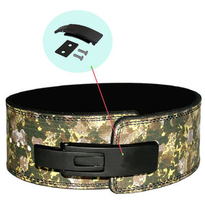 เข็มขัดยกน้ำหนักแบบสั่งทำพิเศษ ทนทาน กันลื่น สำหรับออกกำลังกายในยิม เข็มขัดยกน้ำหนักแบบ unisex หนังหนา 13 มม. หัวเข็มขัดแบบ Lever - Product Image 3