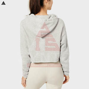 Sudadera con Capucha Morada con Letras, Última Moda en Prendas Básicas, Mezcla de Algodón, Sudadera Deportiva para Mujer, Transpirable, en Varios Colores - Product Image 2