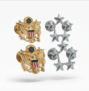 Insignias de Servicio, Pin para Uniforme, Recuerdo 3D de EE. UU. Trabajos de Bordado Artesanal Personalizados de Metal, Estilo Folk - Product Image 4