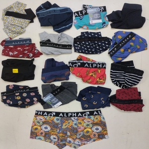 Caleçons et slips respirants pour hommes, surplus de stock, vêtements de marque originaux, prix FOB bas, MOQ élevé 500 unités par expédition - Product Image 1