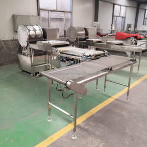 Rouleau de printemps frais rond en gros faisant la machine Samosa feuille Injera peau boulette pâte façonnage machine - Product Image 5