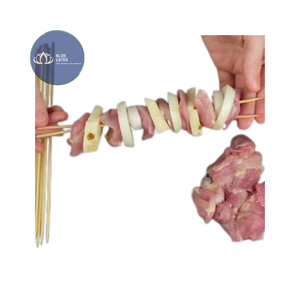 ¡OFERTA ESPECIAL! Brochetas de Bambú Ecológicas y Sostenibles al Mejor Precio – Suministro de Brochetas Naturales para Barbacoa - Product Image 1