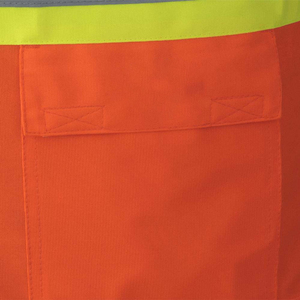 เสื้อผ้าสะท้อนแสงเพื่อความปลอดภัย เสื้อแจ็คเก็ตแบบมองเห็นได้ชัดเจน ชุดทำงานแบบมองเห็นได้ชัดเจน เสื้อกั๊กนิรภัยสะท้อนแสงพร้อมแถบสะท้อนแสง - Product Image 6