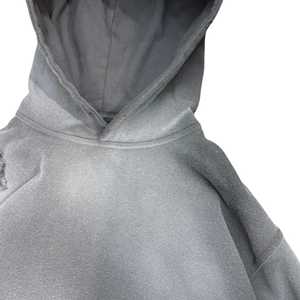 Sudadera con Capucha Unisex de Corte Regular, Lavado Ácido, Estilo Vintage, Forro Polar Antipilling, Muestras Gratis, Envío Gratis, Invierno, 100% - Product Image 3