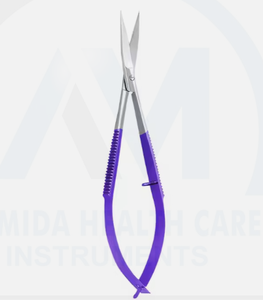 Ciseaux chirurgicaux ophtalmiques de précision en acier inoxydable, instrument de micro-coupe pour la chirurgie oculaire, usage médical, certifié CE Classe I - Product Image 1