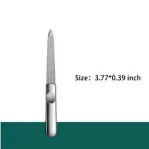 1pcs <b>Nail</b> <b>File</b> Stainless Steel Professional Exfoliating Double Sides Sandpaper For Custom Logo Top High Quality <b>Nail</b> <b>File</b> - Product Image 1