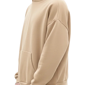 Sweat-shirt à capuche surdimensionné personnalisé pour homme, en molleton épais, à épaules tombantes, style streetwear décontracté, fabricant de vêtements OEM - Product Image 6