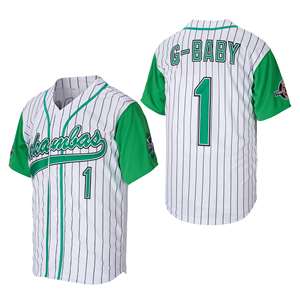 High Quality Baseball Jersey Custom Team Breathable Polyester Sports Shirt Sublimation Printed Uniform - Product Image 5