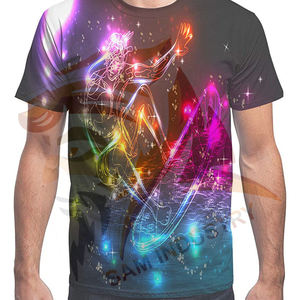 Camiseta de sublimación a la moda y de gran venta para hombre, recién llegada, de manga corta. - Product Image 4