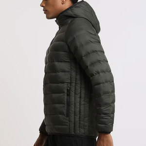 Wholesale Price <b>Men</b> Puffer <b>Jackets</b> Workout <b>Light</b> Weight Casual Outdoor Waterproof All Season Puffer <b>Jackets</b> - Product Image 4