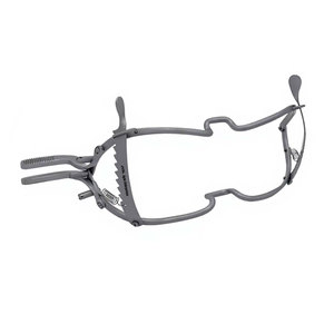 เครื่องมือผ่าตัดช่องปากสัตว์  ที่ถ่างปากแบบ Whitehead ขนาด 4.5 นิ้ว  ทำจากสแตนเลส  สำหรับการผ่าตัดในช่องปาก  ใช้สำหรับการปลูกถ่ายฟัน - Product Image 4