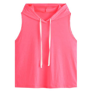 Nueva Camiseta Deportiva de Punto Informal para Mujer, Talla Grande, Color Sólido, para Gimnasio, Yoga, Ejercicio, Cómoda y Transpirable, con Capucha - Product Image 1