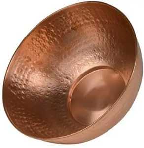 Copper Stainless Steel Serving Dish With Handle For Curry And Chutney Presentation - Product Image 3
