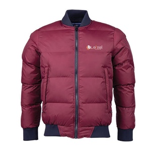 High Quality Custom Woven Satin Fabric <b>Varsity</b> Style <b>Bomber</b> <b>Jacket</b> for <b>Men</b> OEM Service Winter Quick Dry Eco-Friendly - Product Image 2