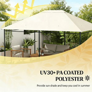 Tettoia di Ricambio in Legno per Gazebo e Pergola - Product Image 6