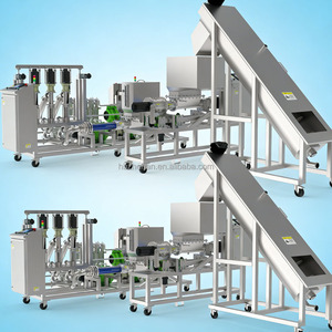 Ligne de production de jus de canne à sucre, pastèque, noix de coco, maïs, noix de cajou avec filtre en acier inoxydable pour jus de nectar et jus d'aloe vera - Product Image 5