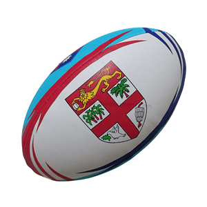 Ballons de rugby en cuir synthétique cousus à la main pour la compétition - Logo personnalisé OEM Fabricant en gros - Product Image 1
