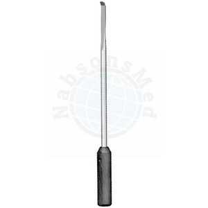 NABSONS MED Élévateur thoracique endoscopique à pointe acérée angulaire à 45 degrés, 10 mm x 17 pouces (43 cm), en acier inoxydable, instrument chirurgical thoracique - Product Image 3