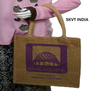 Customizable Reusable Eco-Friendly Jute Tote <b>Bag</b> Hand Length Handle Button Zipper Closure <b>Extra</b> <b>Large</b> Capacity for Beach <b>Gift</b> - Product Image 2