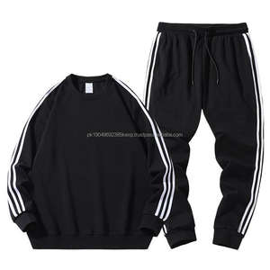 Conjunto Deportivo Personalizado para Hombre con Logotipo, Sudadera con Capucha y Pantalones Deportivos Casuales de 2 Piezas - Product Image 2