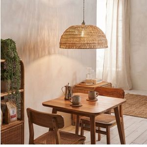 Natural Rattan Lampshades Handmade Woven <b>Ceiling</b> <b>Light</b> Shade for Hotel Resort Decor Wholesale Supplier from Vietnam - Product Image 3