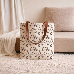 Bolsa de Compras de Algodón Minimalista, Bolsa de Tela Reutilizable y Sostenible para Hombres y Mujeres - Product Image 2