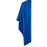Impermeable, Cortavientos, Reversible, Largo y Delgado, para Otoño/Invierno, Verde, Poliéster con Revestimiento de PVC, Acabado de Ganchillo, con Capucha, para Lluvia, Servicio OEM