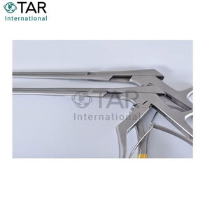 Pinzas Kerrison Reutilizables de 20 cm con Inclinación de 40 Grados hacia Abajo, Instrumentos Médicos Quirúrgicos Básicos de Acero Inoxidable de Alta Calidad para Cirugía de Columna Vertebral - Product Image 3