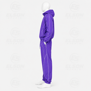 2026 Custom Windbreaker <b>Tracksuit</b> Two Piece Set Zip up Jacket <b>Nylon</b> Zipper Track Suit <b>Men</b> Windnreak <b>Tracksuit</b> - Product Image 3