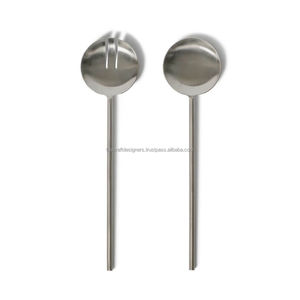 Servidor de Ensaladas de Acero Inoxidable de Primera Calidad Diseñado para Hogares Modernos que Buscan Utensilios de Cocina Duraderos y Funcionales - Product Image 2