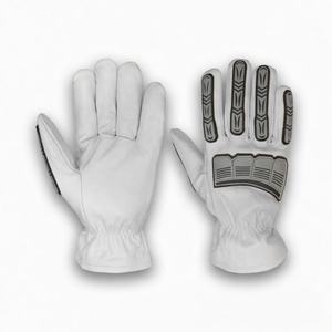 Guantes Mecánicos Anti-Impacto Personalizados, Guantes de Pesca de Cuero de Seguridad, Protección TPR, Palma Reforzada, Diseño Ergonómico, Cuatro Estaciones - Product Image 1